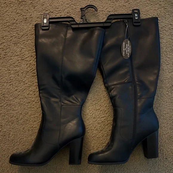 Black Heeled Boots - Picture 2 of 5